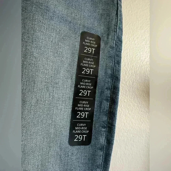 JCREW Tall curvy flare crop jean in all-day stretch - NWT - Picture 9 of 11